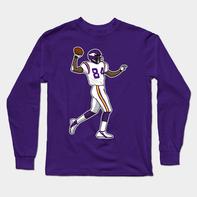 qb moss Long Sleeve T-Shirt by rsclvisual